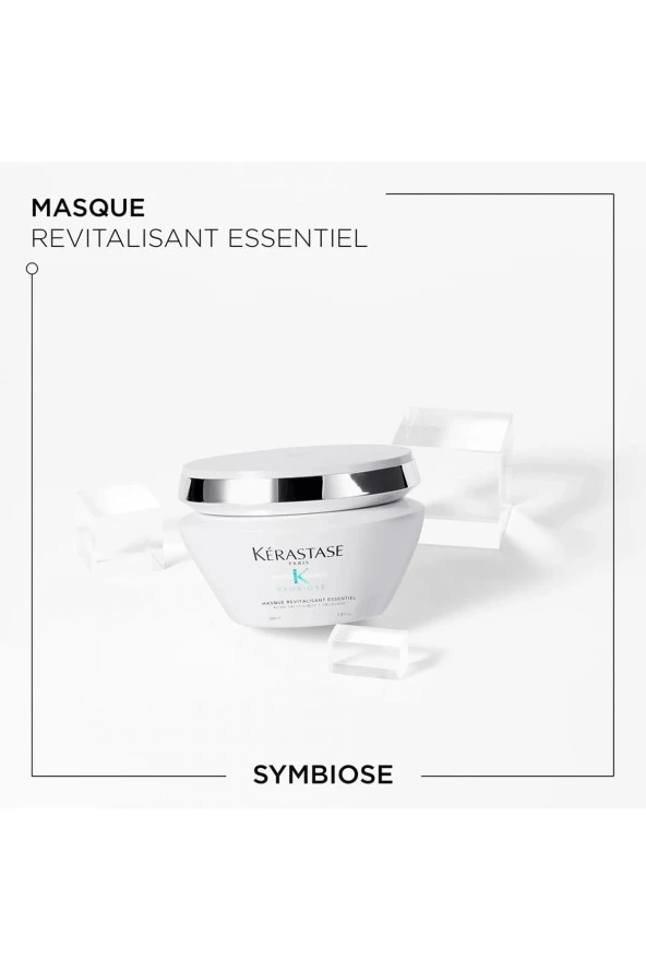Symbiose Masque Intense Revitalising Saç Maskesi 200ml - Resim 4