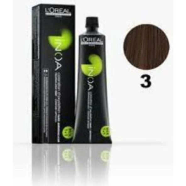 Inoa 3 Numara Koyu Kestane Saç Boyası 60 Ml ürün görseli 1