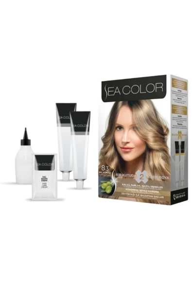 Sea Color Saç Boyası Bal Köpüğü 8/3 100 Ml - 2