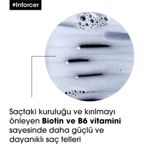 L'oreal Professionnel Serie Expert Inforcer Kırılma Karşıtı Güçlendirici Şampuan 300 ml - Resim 6