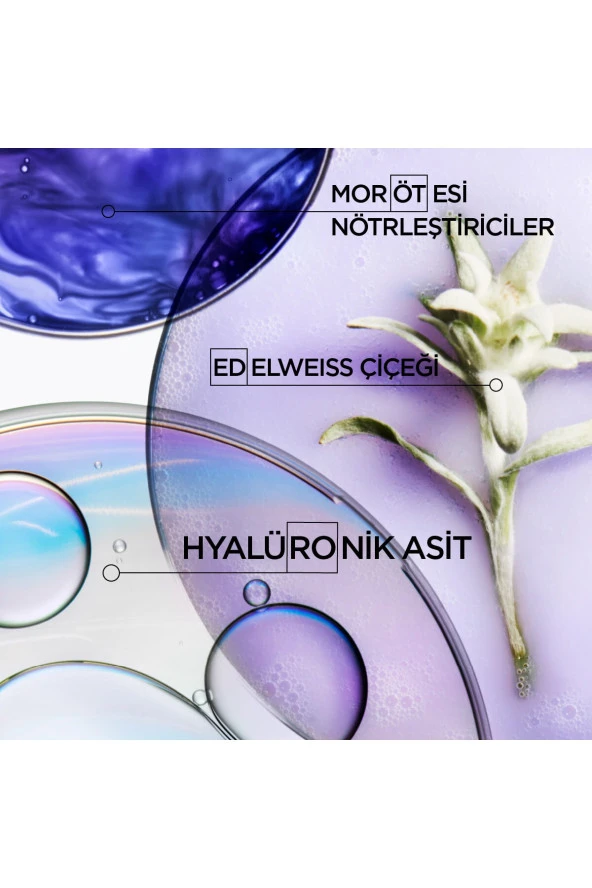 Blond Absolu Bain Ultra-violet Istenmeyen Sarı&turuncu Yansımaları Nötralize Eden Şampuan - Resim 5