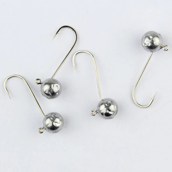 River Top kafa 4 Adet Jig Head  1.5 GR - Resim 2