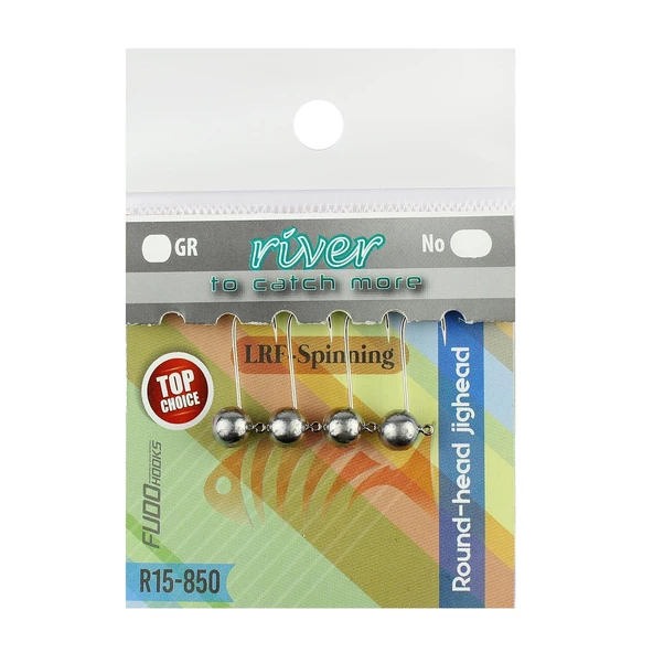 River Top kafa 4 Adet Jig Head  2 GR