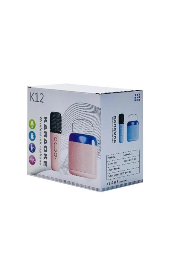 Torima K12 Taşınabilir Kablosuz Bluetooth Hoparlör Beyaz - Resim 2