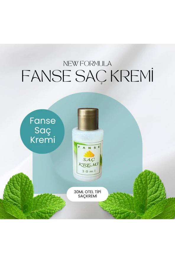 Fanse Otel Temizlik Medikal Malzemeleri OTEL TİPİ TEK KULLANIMLIK SAÇ KREMİ 30 ADET 30 ML