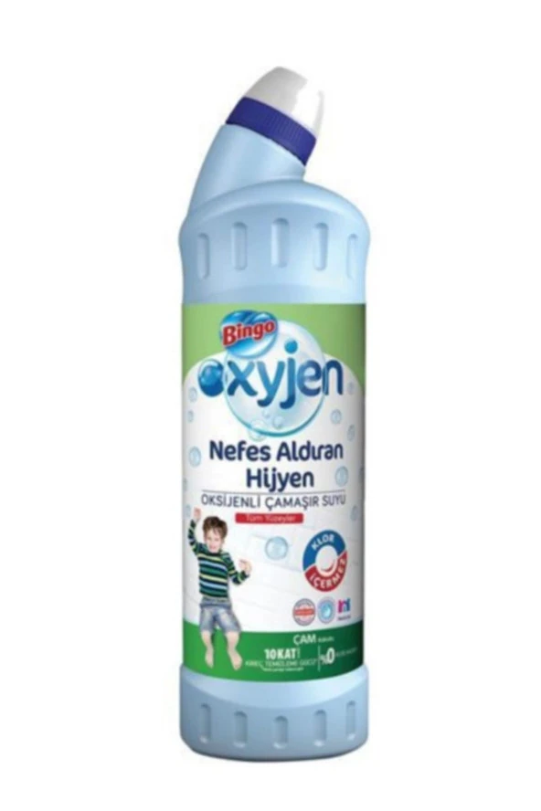 Bingo Oksijen Derinlemesine Hijyen Çamaşır Suyu 750 Ml