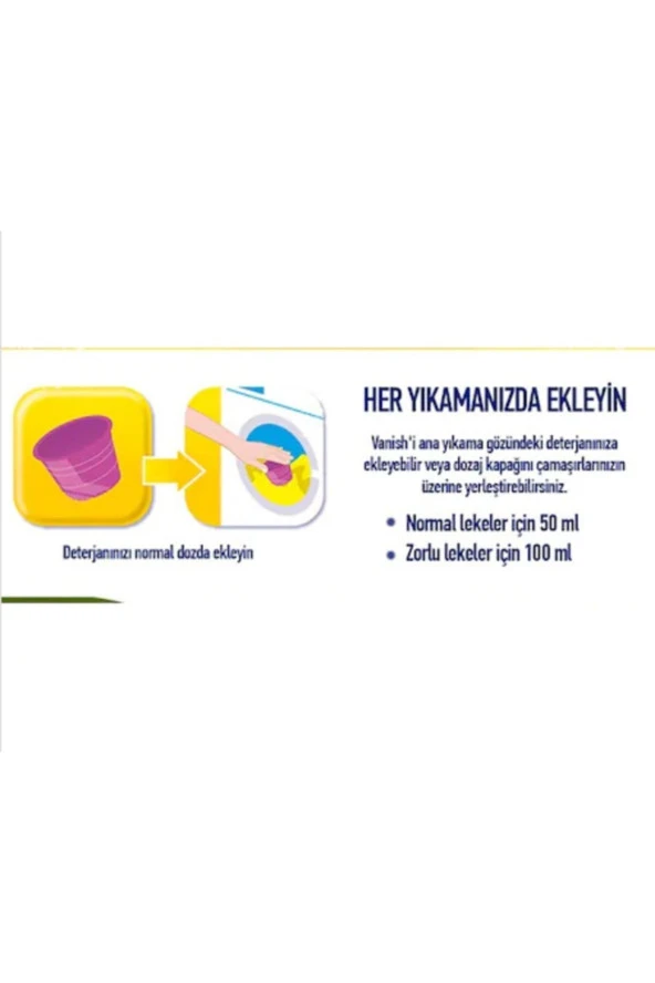 Vanish Kosla Oxi Action Çamaşır Sıvı Leke Çıkarıcı 1000 Ml - 3