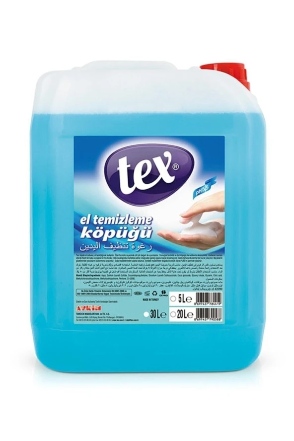 Tex Köpük Sabun 5 Lt