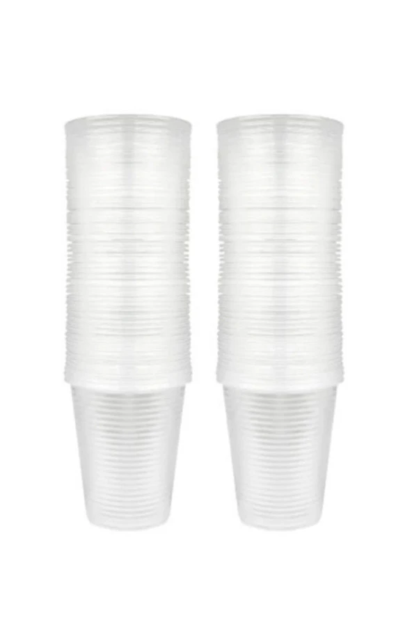Space Cup Plastik Pet Bardak Otomat Bardağı 180 cc 500 Adet - Resim 3