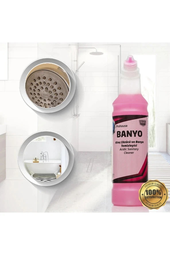 Prohijyen BANYO WC LAVABO KİREÇ ÇÖZÜCÜ TEMİZLEYİCİ