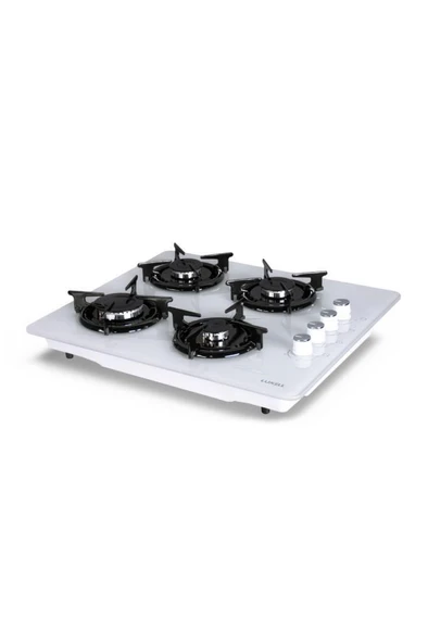 Luxell LX-40 TSHDF Beyaz Oval Ocak