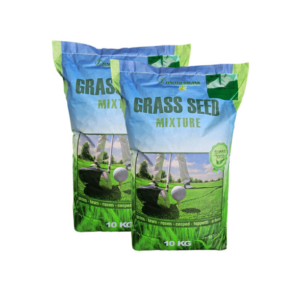 Çim Tohumu 20 Kg. ( 2 Çuval ) 7 Karışım İthal 7M Çim Tohumu Açılmamış Orijinal Çuvalında Grass Seed