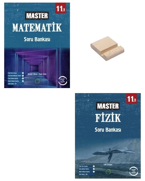 11. Sınıf Master Matematik ve Fizik Soru Bankası