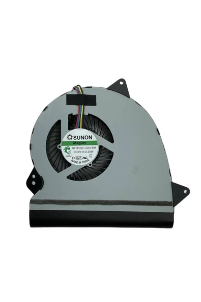 Asus ile Uyumlu ROG 13N0-SNP0101 0A, MF75120V1-C251-S9A Cpu Fan, İşlemci Fanı