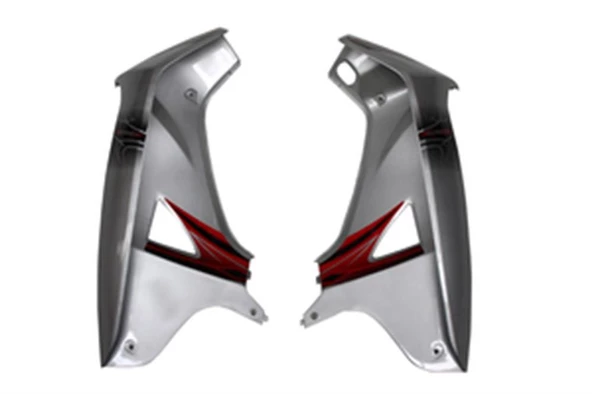 MONDIAL SFC EURO 3 SAĞ SOL DIŞ DİZLİK TAKIM GRİ - Resim 2