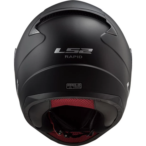 LS2 KASK FF353 RAPID MAT SİYAH TAM KAPALI - 7