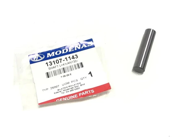 MODENAS GT135 MARŞ CİFTLİ DİŞLİ MİLİ ORJİNAL - Resim 2