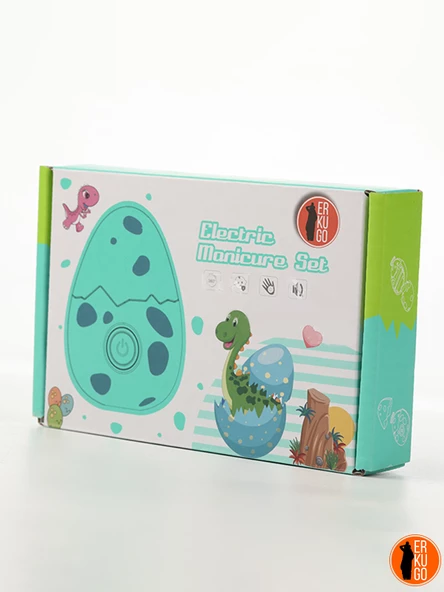 Dinozor Yumurtası Bebek Tırnak Törpüsü, Tse Ve Ce Belgeli Çocuk Pilli Tırnak Kesme, Törpüleme Makinası - 6