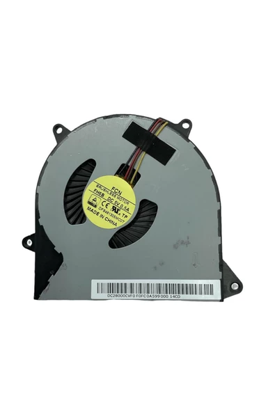 Lenovo ile Uyumlu IdeaPad 100-15IBD Type 80QQ, 100-15IBY 80MJ00G5TX Cpu Fan, İşlemci Fanı