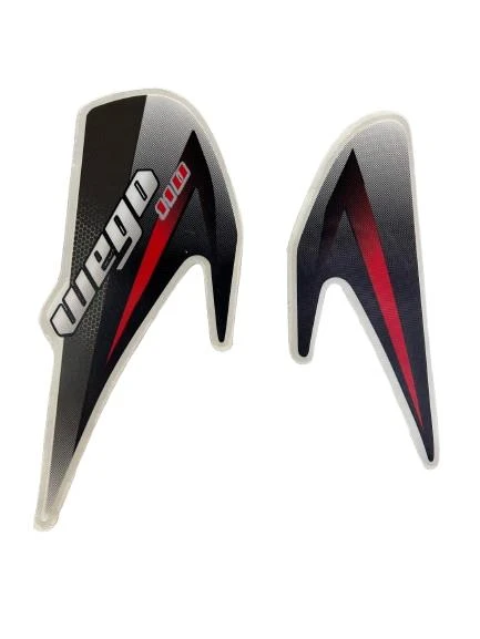 TVS WEGO ARMA ETİKET TAKIMI YENİ MODEL BEYAZ - Resim 3