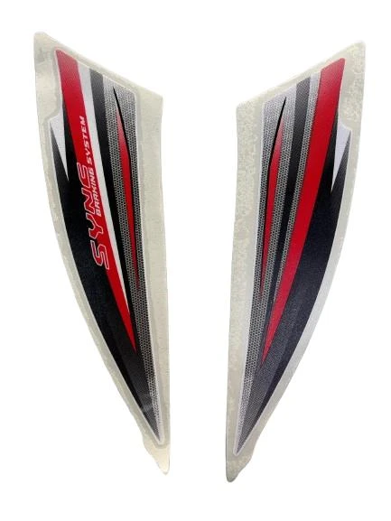 TVS WEGO ARMA ETİKET TAKIMI YENİ MODEL BEYAZ - Resim 4