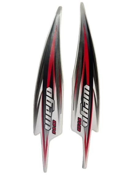 TVS WEGO ARMA ETİKET TAKIMI YENİ MODEL BEYAZ - Resim 5