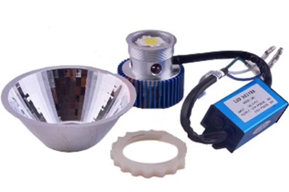 BEYAZ ÖN FAR AMPUL LED ZENON MOTORLU