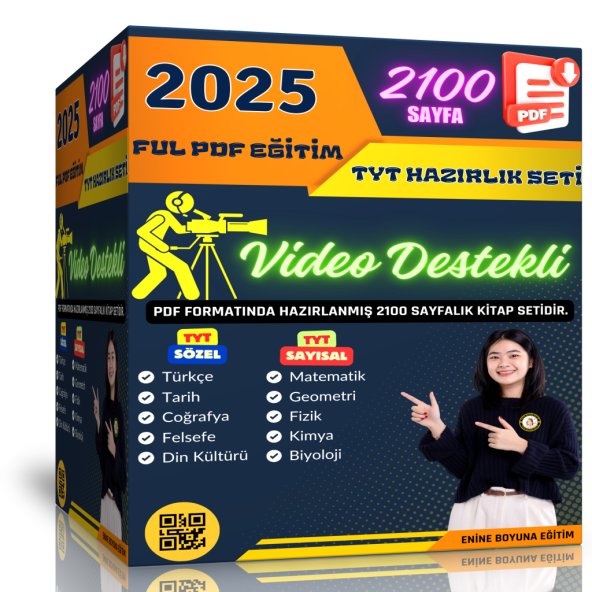 2025 TYT Hazırlık Seti (Dijital Eğitim Seti)