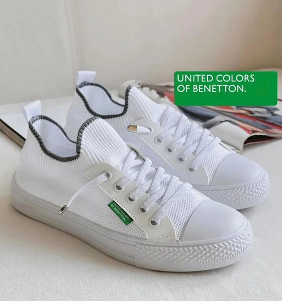Benetton 10233 Kadın Günlük Sneaker Ayakkabı - 5