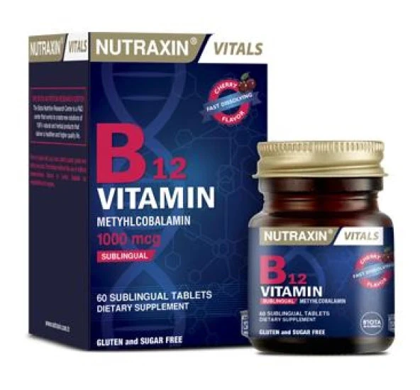 Nutraxin B12 Vitamin 60 Tablet