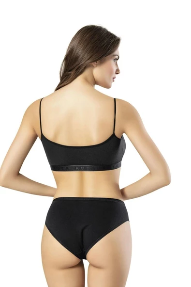 Kota Kadın Pedli İp Askılı Büstiyer 6429 - Resim 2