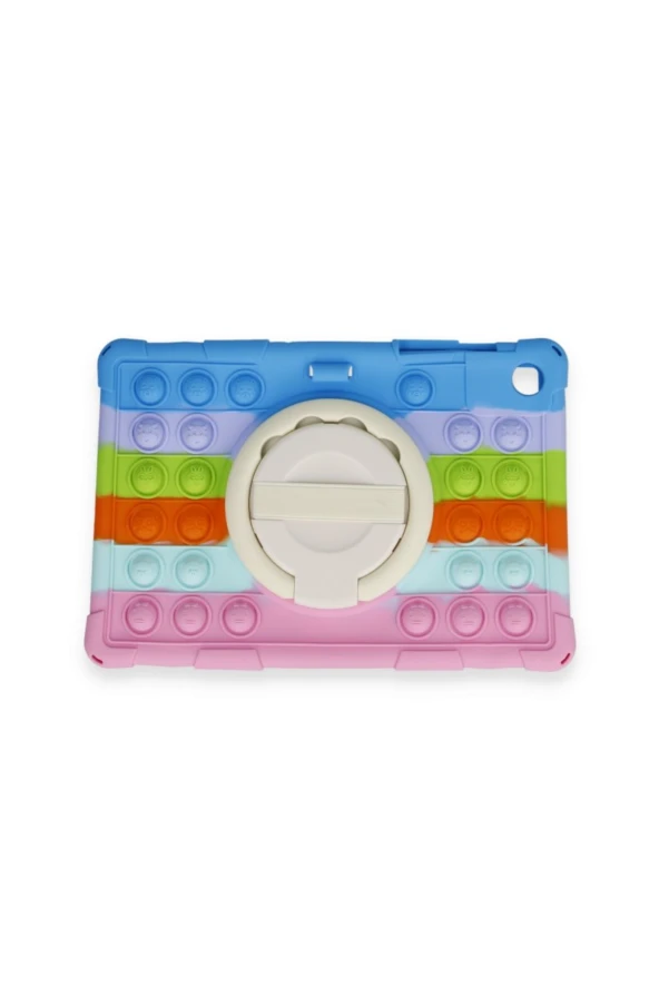 Qpen Samsung Galaxy Tab A9 8.7 İnç Uyumlu Patpat  Standlı Tablet Silikon ürün görseli 1