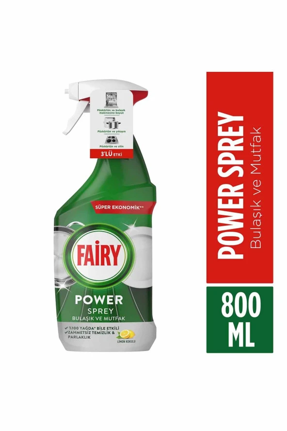 Fairy Power Spray 800 Ml