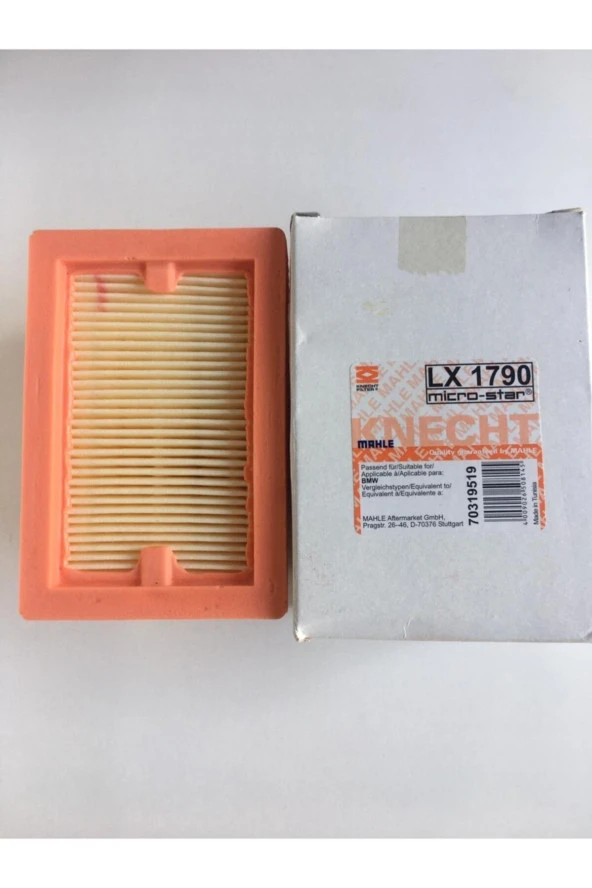 Lx1790 Hava Filtresi Bmw F650, G650, Gs650 00-07 - Resim 4