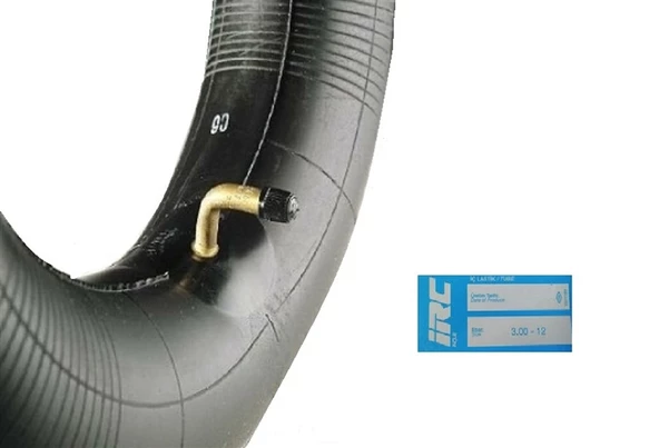 IRC 3.00-12 İÇ LASTİK EĞRİ SİBOP ürün görseli 1