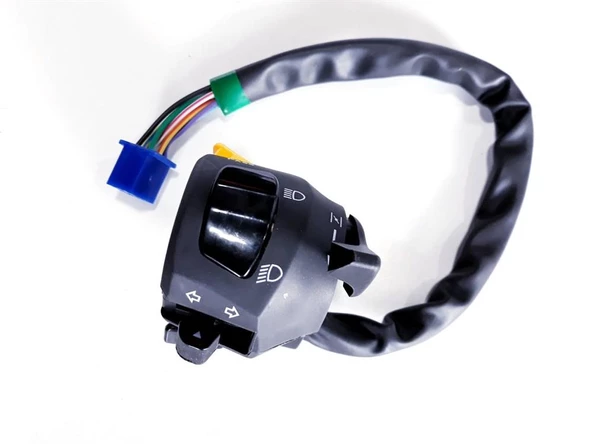 TVS RTR 2012 MODEL SOL KUMANDA KOMPLE ORJİNAL - Resim 2