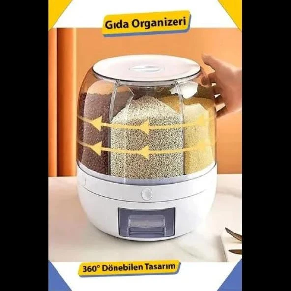 Dönebilen Kuru Gıda Ve Bakliyat Organizeri - 3