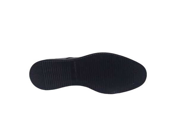 Modesa 250 Erkek Siyah Bağcıklı Hakiki Deri Casual Ayakkabı - Resim 5