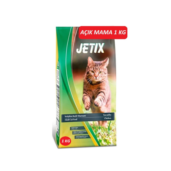 Jetix Tavuklu Yetişkin Kedi Maması 1 KG