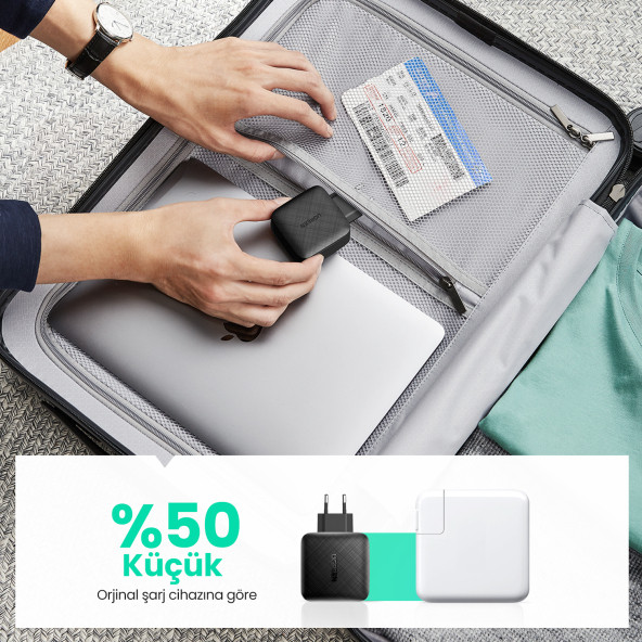 Ugreen 66 W Type-C Hızlı Şarj Adaptörü - 5
