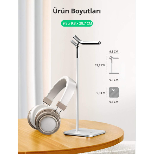 Ugreen Alüminyum Kulaklık Tutucu Stand - 7