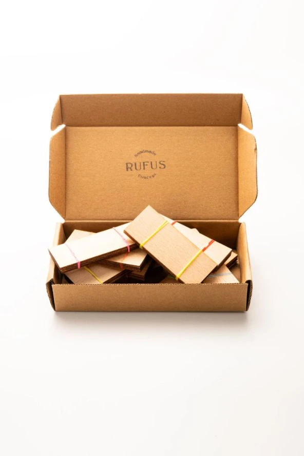 Ahşap Mum Fitili -100 Adet ( 30mm x 75mm x 0,5mm ) - Resim 3