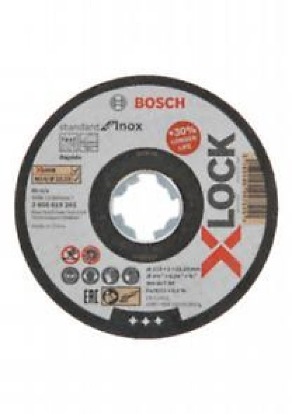 Bosch  X-LOCK SDMetal KesmeTaşı115*6mmDüz(+30%)