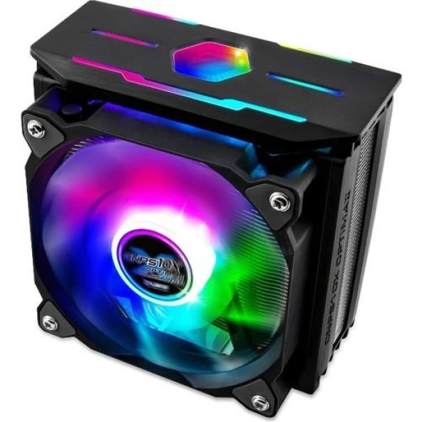 Zalman CNPS10X Optima II Rgb Black Ultra Sessiz 120MM Pwm Rgb LED Fanlı Cpu Soğutucu