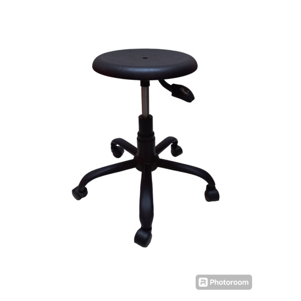 Monoblok Tablalı Labortatuvar Taburesi Metal Ayaklı Elden Hidrolikli - Resim 3