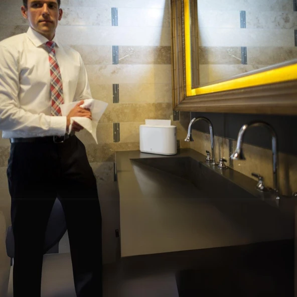 TORK Xpress Tezgah Üstü Z Katlı Havlu Kağıt Dispenseri Beyaz (552200) - 4