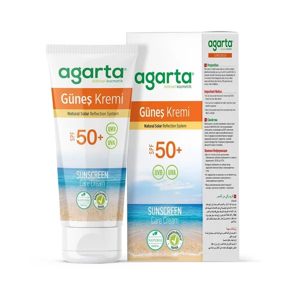 Agarta Doğal Güneş Kremi SPF 50+ 100 ml