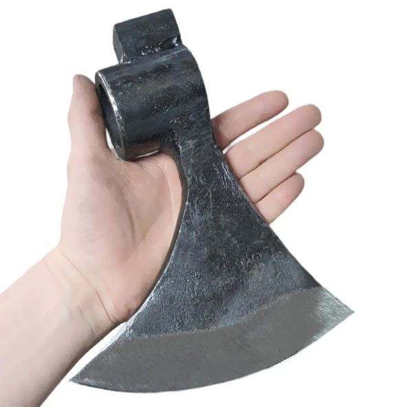 Aletçantam Dövme Çelik Hilal Balta Saplı Büyük Odun Kamp Baltası -2000gr - 3