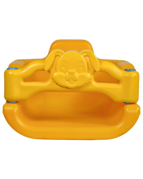 Teplay Zincirli Plastik Sarı Bebek Salıncağı - 5