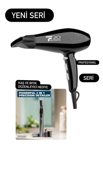 Fönsan  Professional 2200 Watt Siyah Fön Makinası - 3